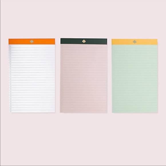 Kate Spade Colorblock To-Do List Pad Set